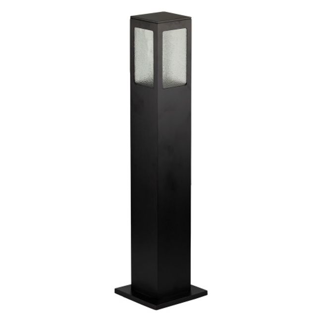 Poste-Baliza-Garten-500mm-AL-Lente-VD-1xE27-Preto-Blumenau-Iluminacao-1721364