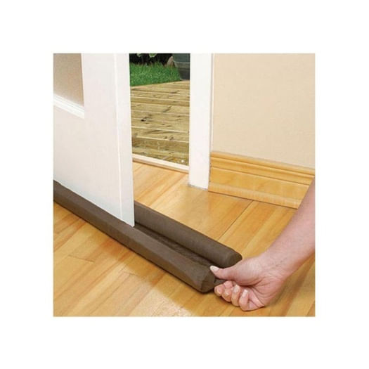 Protetor p/ Porta Contra Insetos Marrom Twin Door