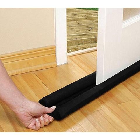 Protetor para Porta Contra Insetos Twin Door Preto