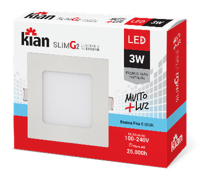 Luminaria-de-Embutir-Kian-Quadrado-LED-Slim-G2-Alt--2cm-Comp--83cm-Larg--83cm-3W-6000K-Branca-1623281