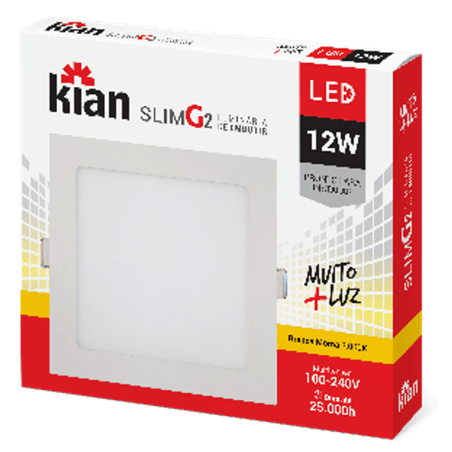 Luminaria-de-Embutir-Kian-Quadrado-LED-Slim-G2-Alt--2cm-Comp--168cm-Larg--168cm-12W-3000K-Amarela-1623320