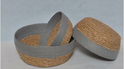 Cesta-c--Borda-28x12cm-Cinza-Coisas--Coisinhas-1750526