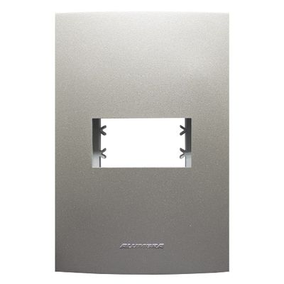 Placa-4x2-c--Suporte-p--1-Modulo-Inova-Pro-Class-Titanium-Alumbra-1758861