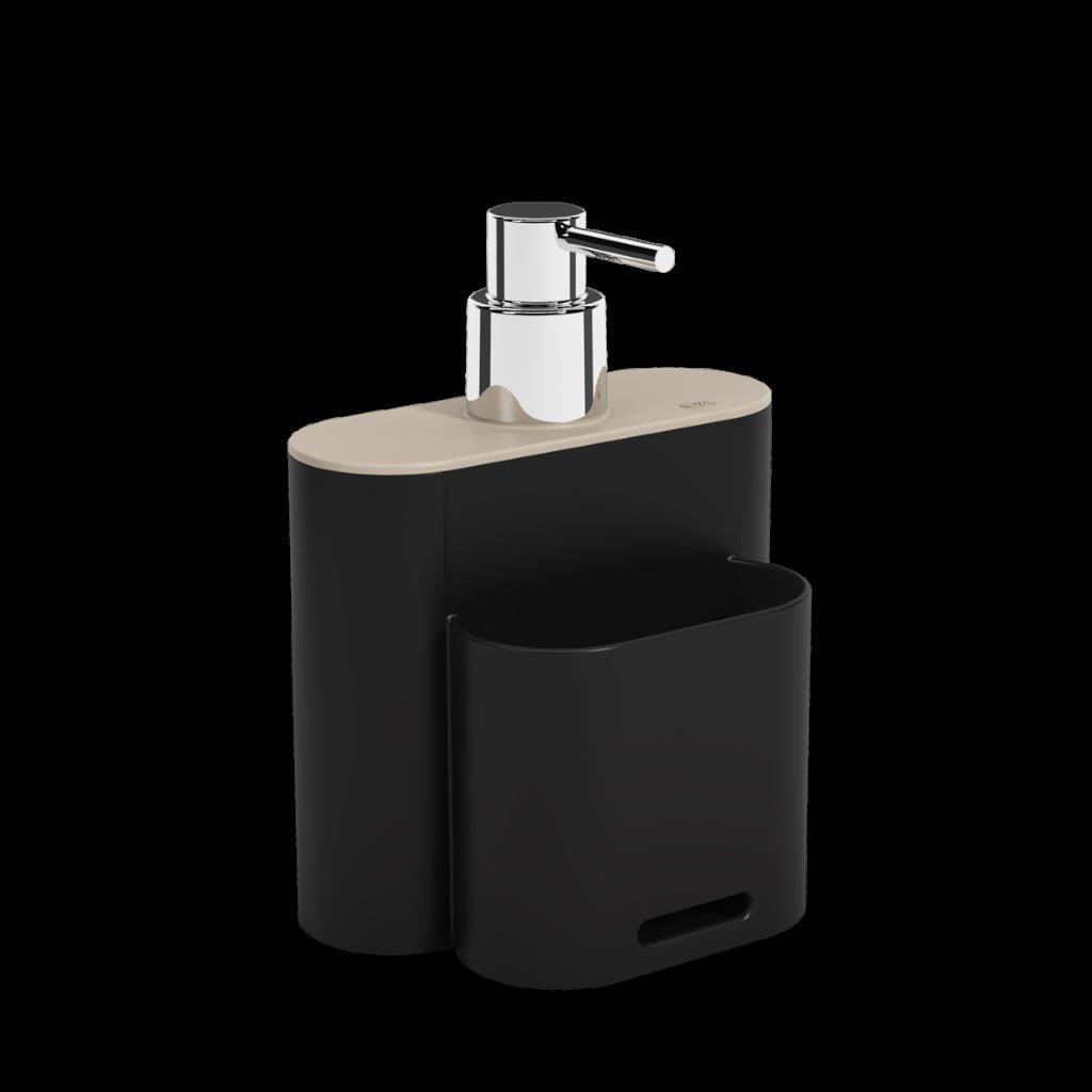 DISPENSER-500ML-FLAT----PRETO---LIGHT-GRAY-BRINOX-1735578