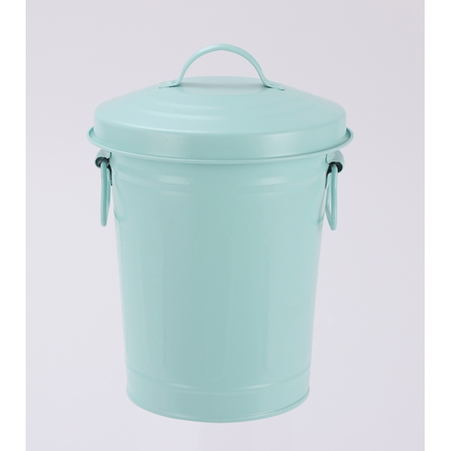 Lixeira-em-Zinco-Redonda-c--Pedal-18L-Menta-Coisas--Coisinhas-1554204