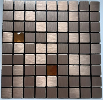 Pastilha-de-Aluminio-30x30cm-AL1009-Bronze-Escovado-Glass-Mosaic-1780468