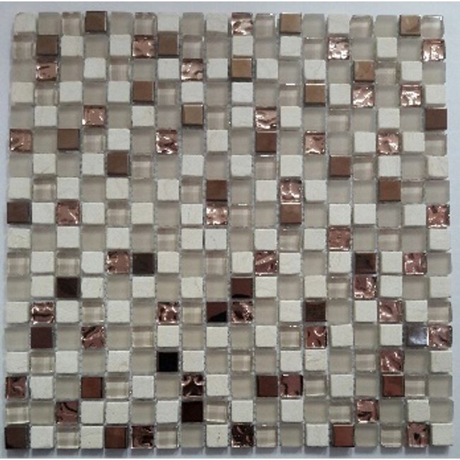 Pastilha-de-Marmore-Vidro-Metal-30x30cm-GS552-Rose-Gold-Glass-Mosaic-1780549