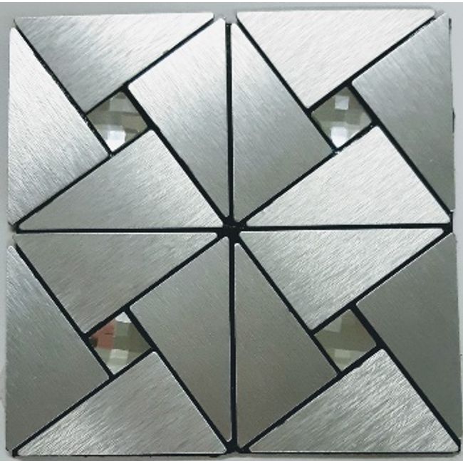 Pastilha-de-Aluminio-30x30cm-AL1006-Prata-Escovada-Glass-Mosaic-1780433