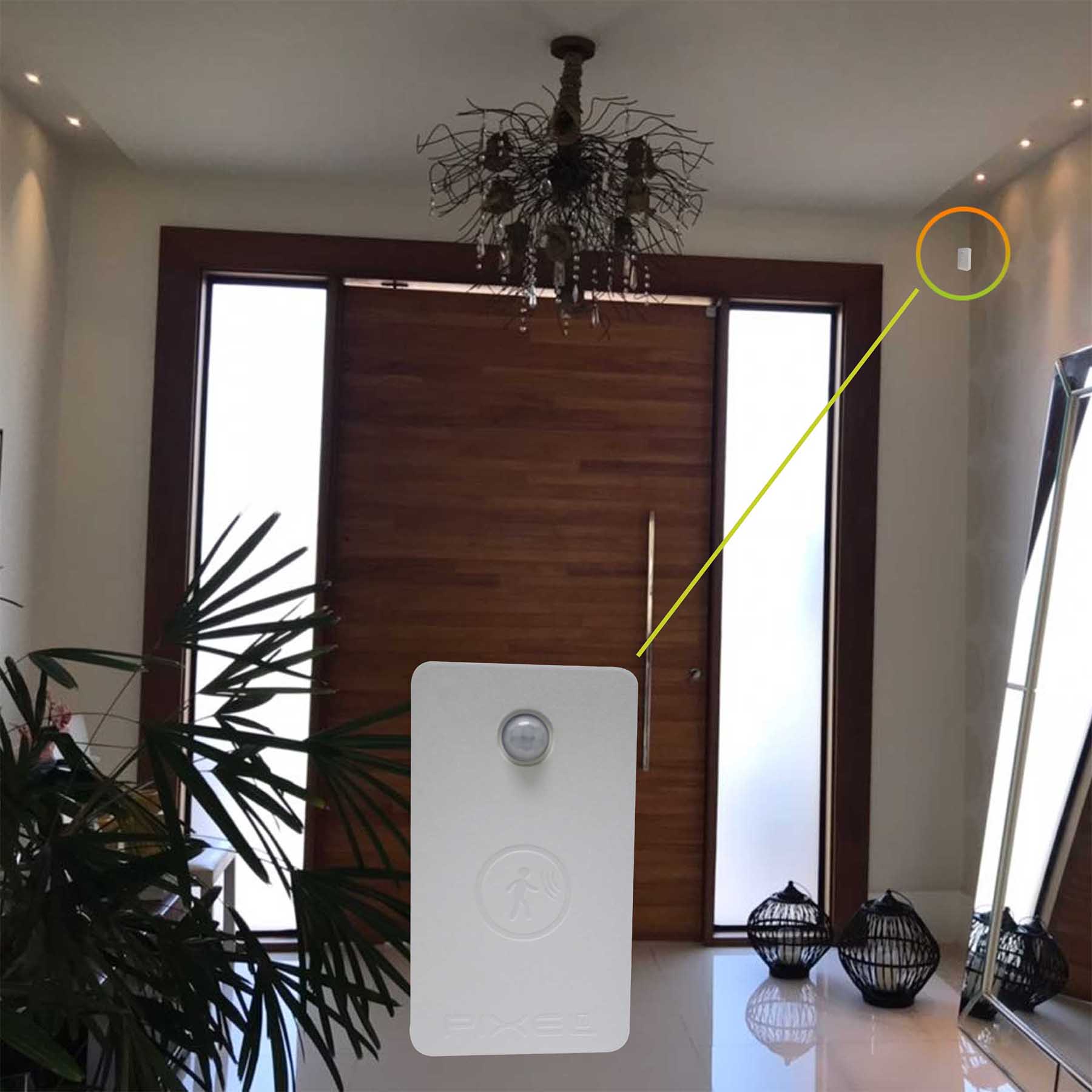 Sensor De Presença IoT E-Comfort - Pixel TI