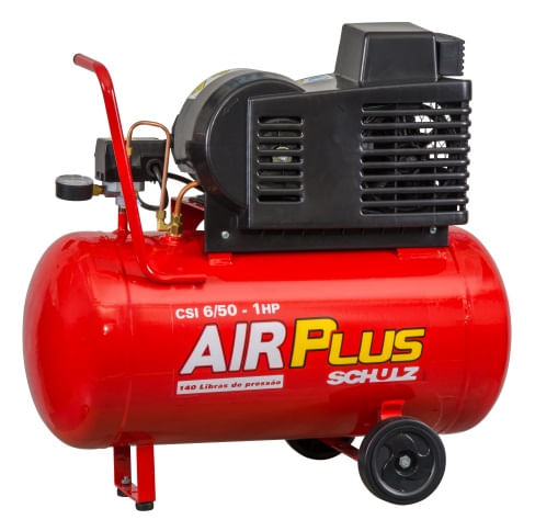 Compressor De Ar Alternativo De Pistão Air Plus Schulz CSL 6/50 MM2PHz1 127/220 1,5CV