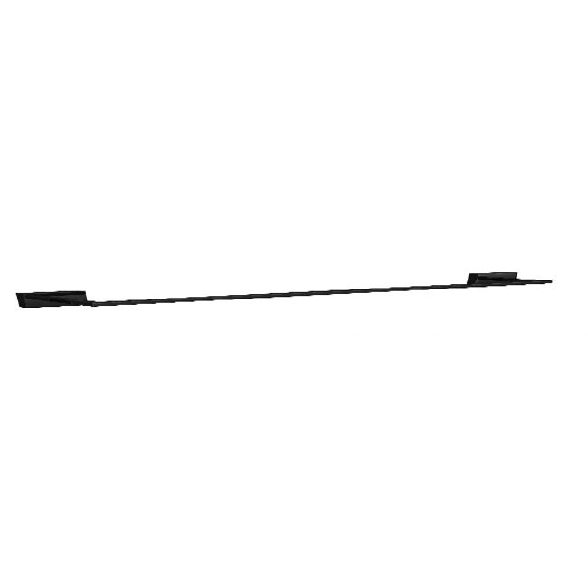 PORTA-TOALHA-BARRA-CLEAN-400MM-BLACK-NOIR-DECA-1633570