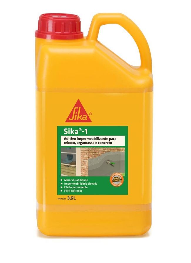 ADITIVO SIKA 1  3,6 LT SIKA