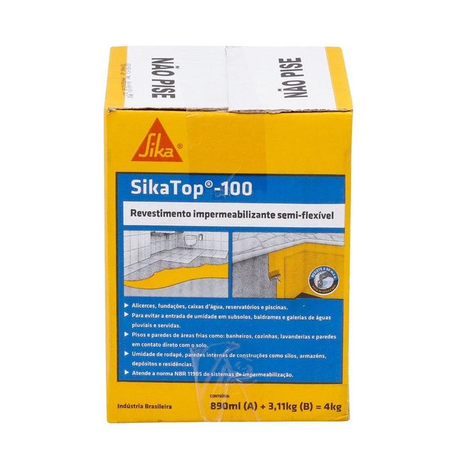 Sika Top 107  Cinza 4k Sika