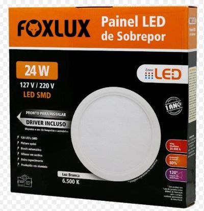 Painel-de-LED-Sobrepor-Redondo-305X305cm-24W-6500k-Branco-Foxlux-1783424