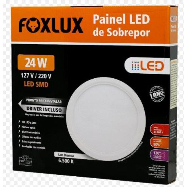 Painel-de-LED-Sobrepor-Redondo-305X305cm-24W-6500k-Branco-Foxlux-1783424