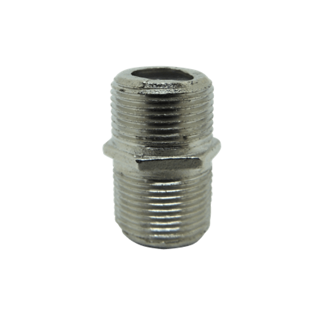 Emenda-Femea-Para-Coaxial-Universal--20-Unidades--Cromo-Foxlux-1794280