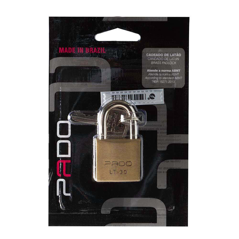 Cadeado Latão Lt-30mm Pado