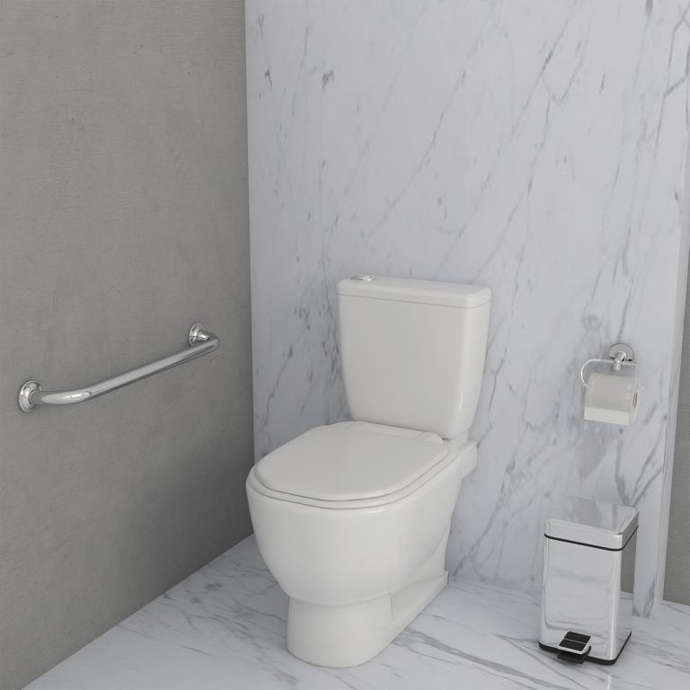 Barra De Segurança Alumínio 800mm Reta Sicmol