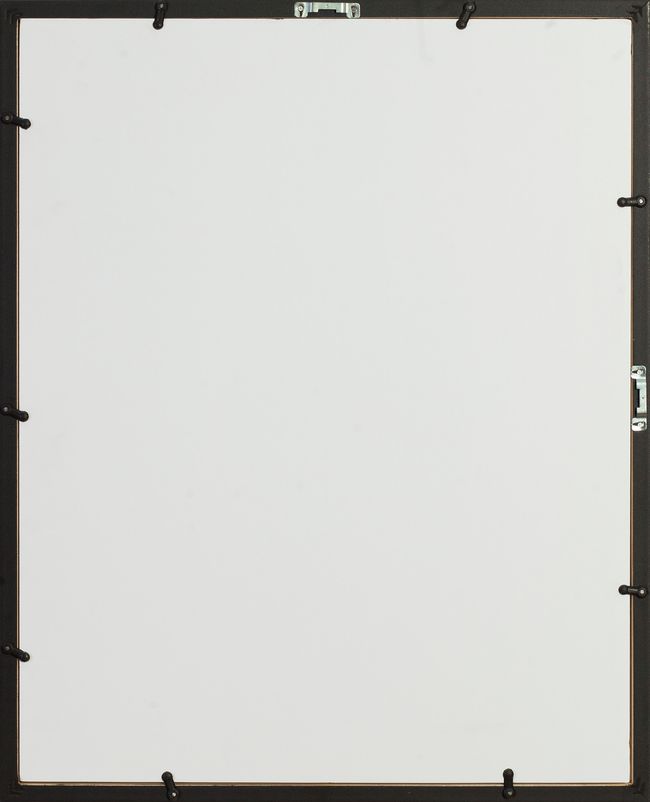 Porta retrato 8 janelas 10x15cm e 1 janela 15x21cm Windows preto Infinity