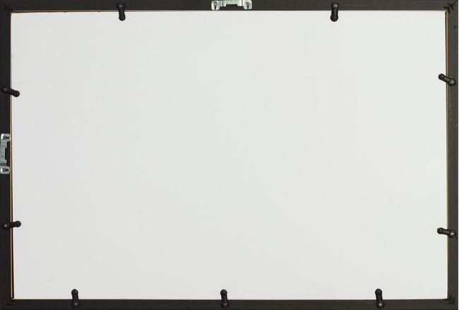 Porta retrato 6 janelas 10x15cm Windows preto Infinity