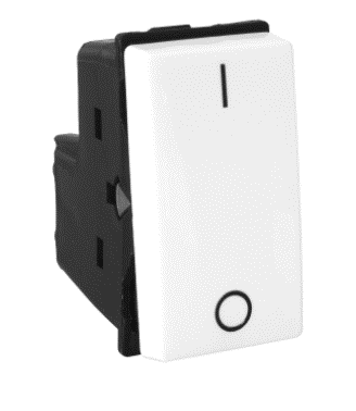 Módulo Interruptor Bipolar Simples 10a Branco Pial Pop Legrand