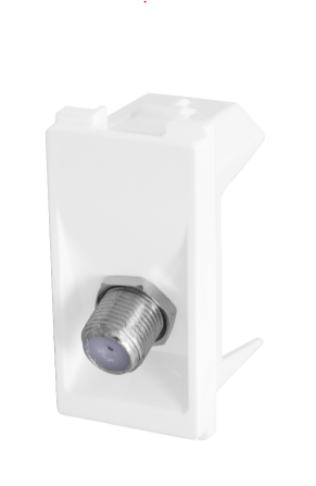 Módulo Tomada Antena De Tv Branco Pial Pop Legrand