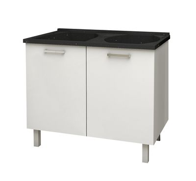 Gabinete-de-lavanderia-com-tanque-Flat-100x61cm-branco-e-preto-Cozimax-1556665