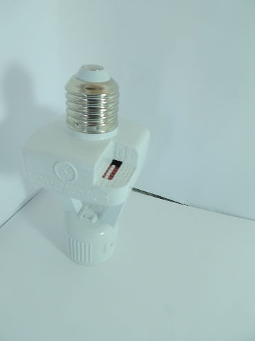 Sensor de Presença Microcontrolado 360º E27 c/ Fotocélula Qualitronix