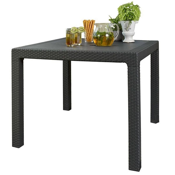 Mesa Quadrada Quartet Marrom Keter