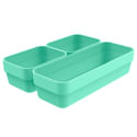 Organizador-de-gaveta-conjunto-com-3-pecas--mini-M--Logic-Verde-menta-Ou-1740890