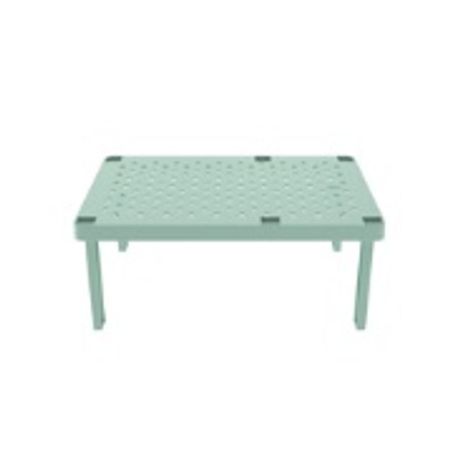 Prateleira-organizadora-de-polipropileno-retangular-16x38cm-verde-menta-Level-Ou-1740768