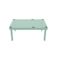 Prateleira-organizadora-de-polipropileno-retangular-16x38cm-verde-menta-Level-Ou-1740768