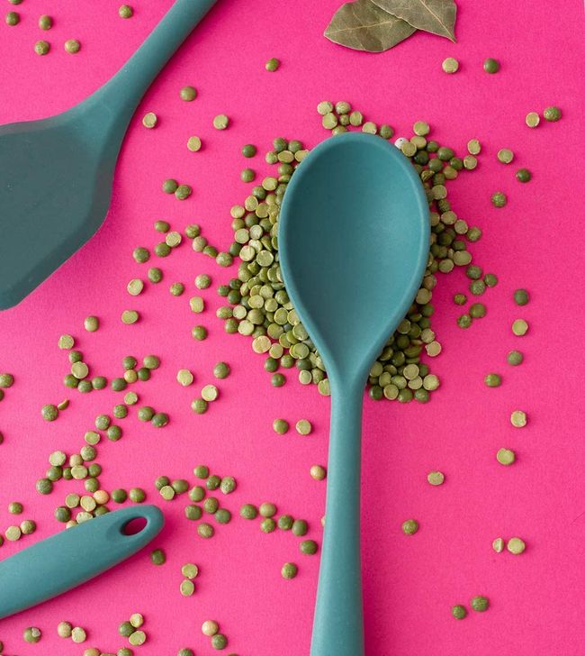 Colher de Silicone Verde Escuro Oikos