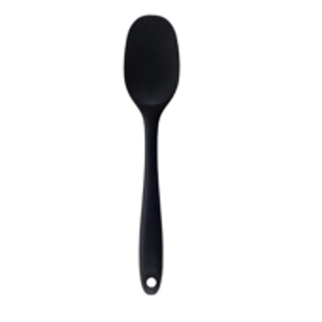 Espatula-de-Silicone-Redonda-Preto-Oikos-2311933