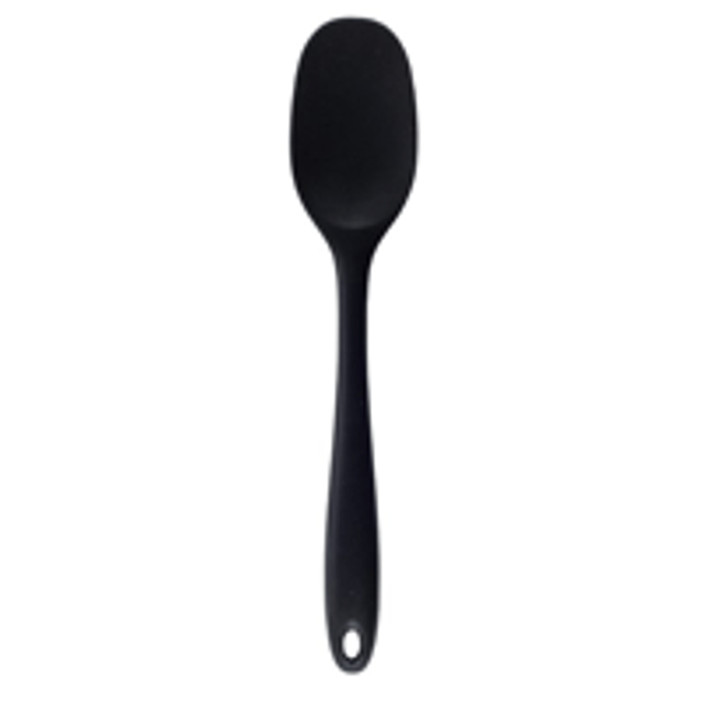 Espatula-de-Silicone-Redonda-Preto-Oikos-2311968