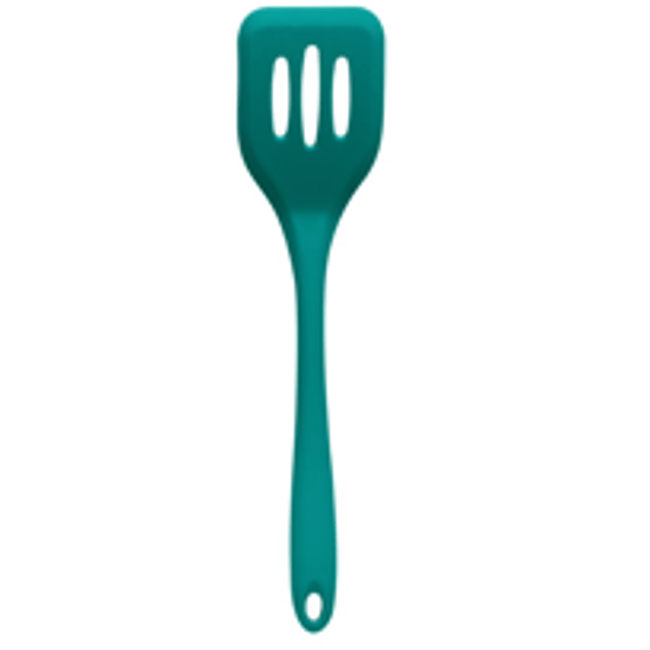 Espatula-de-Silicone-Vazada-Verde-Oikos-2311720
