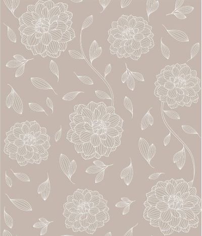 Papel-de-Parede-10mx52cm-Floral-com-relevo-Bege-Bobinex-Uau--1725262