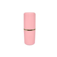 Porta-escova-de-dentes-com-tampa-para-bancada-Rosa-Quartz-Groove-Ou-1740180