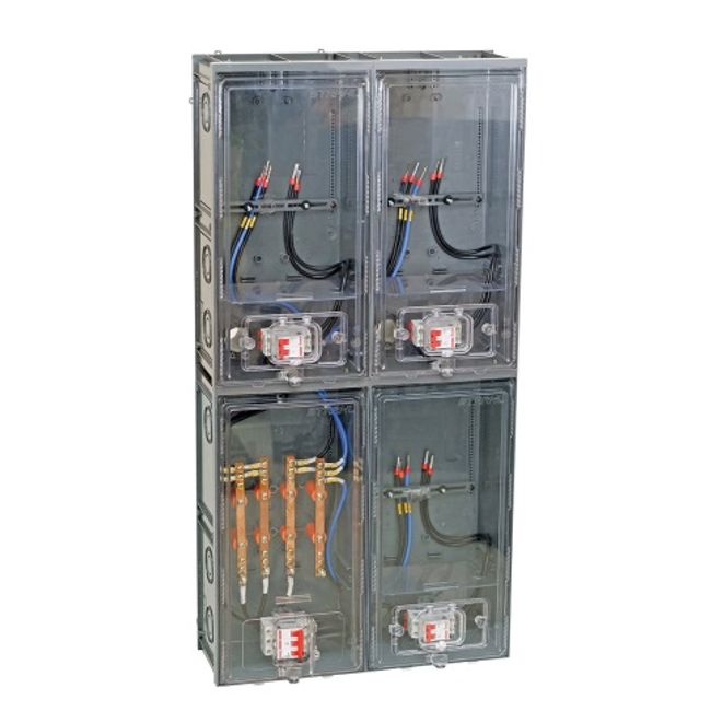 Caixa-montada-para-03-medidores---para-muro-lateral-3091-mb3---disjuntor-acesso-frontal-Strahl-1550322