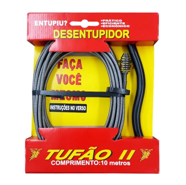 Desentupidor Tufao II 10m Overtime