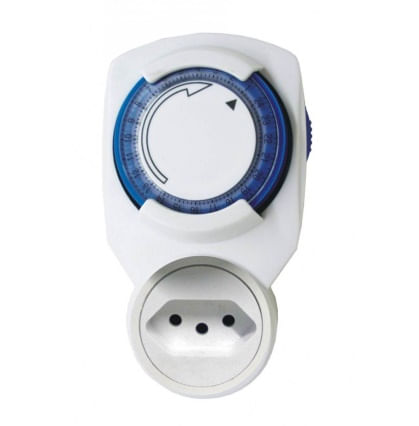 Timer Mecânico de Tomada Bivolt DNI 6600 Key West
