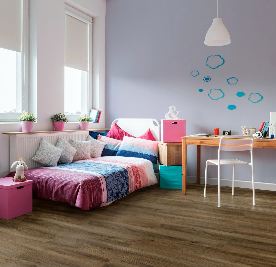 Piso vinílico de cola Injoy liso lichia Tarkett