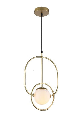 Pendente-Globe-I-E27-Opalino-Dourado-Orluce-2307430