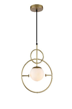 Pendente-Globe-II-E27-Opalino-Dourado-Orluce-2307448