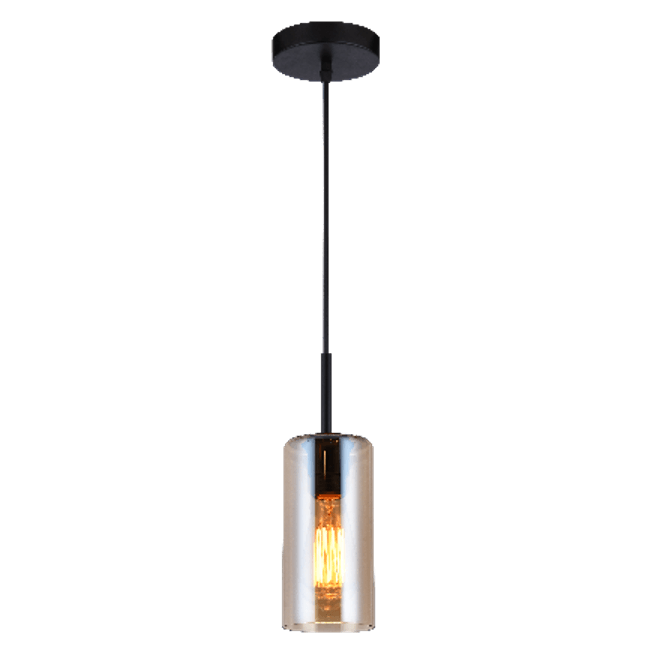 Pendente-Inspire-Glass-E27-Transparente-Preto-Orluce-2307553
