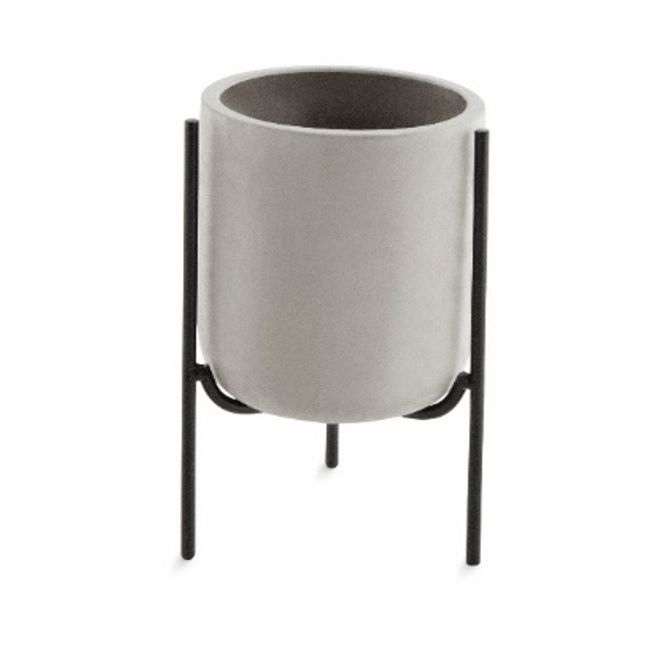 Cachepot-em-Cimento-Media-c--Suporte-Cinza-Mart-1833570