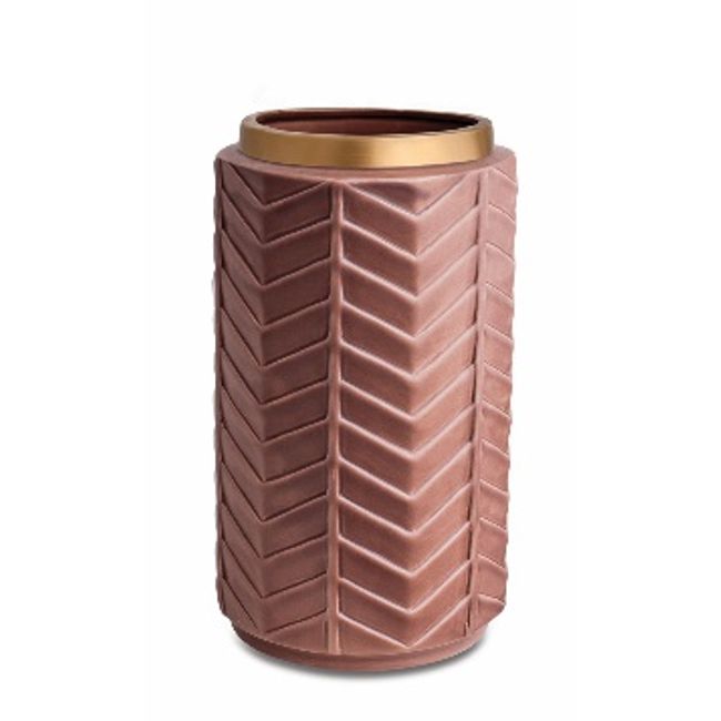 Vaso-em-Ceramica-Marsala-e-Dourado-Mart-2309572
