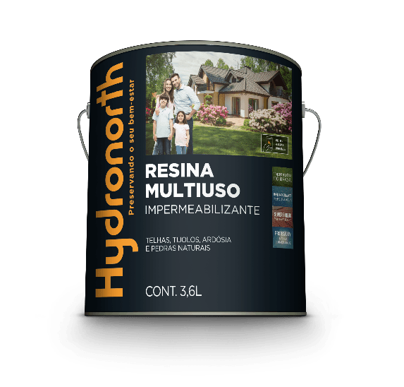 Resina Acqua Incolor Balde Plastico 20 L Hydronorth