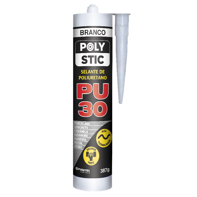 Selante-Polystic-Poliuretano-30-387g-Branco-Pulvitec-2307405