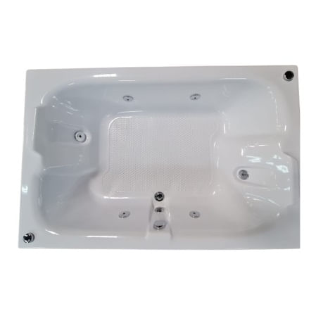 Banheira Cristal Duo 170cm Ouro Fino